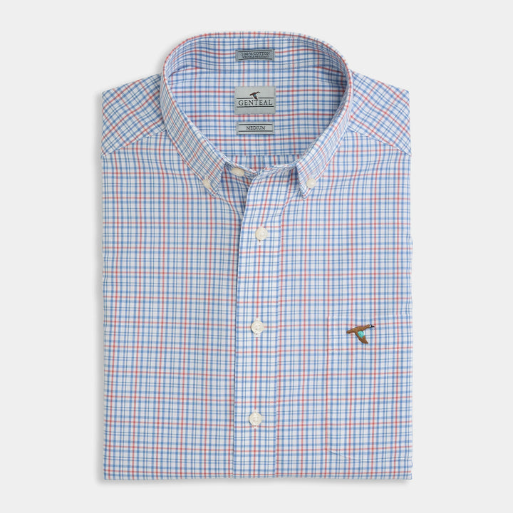Genteal S26 Addison Cotton Sport Shirt - Horizon