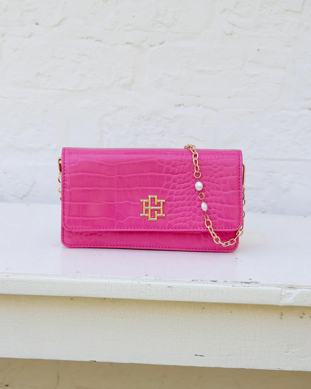 CH Brynleigh Clutch/Crossbody - Hot Pink EC