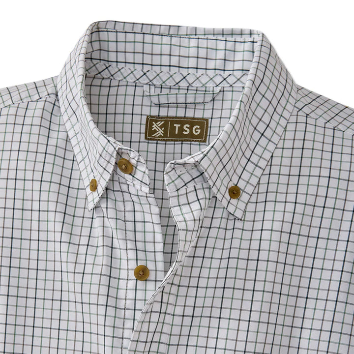 TSG Tanner Bamboo L/S Button Down - Grassland Moss