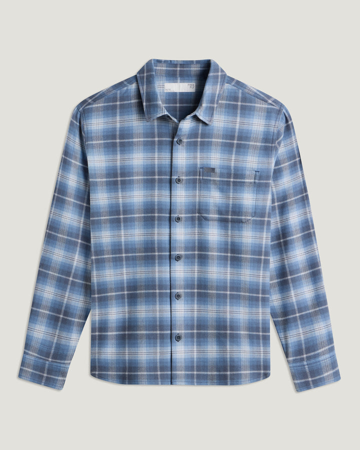 Free Fly Men’s Seawool Flannel Skirt - Storm Cloud Plaid
