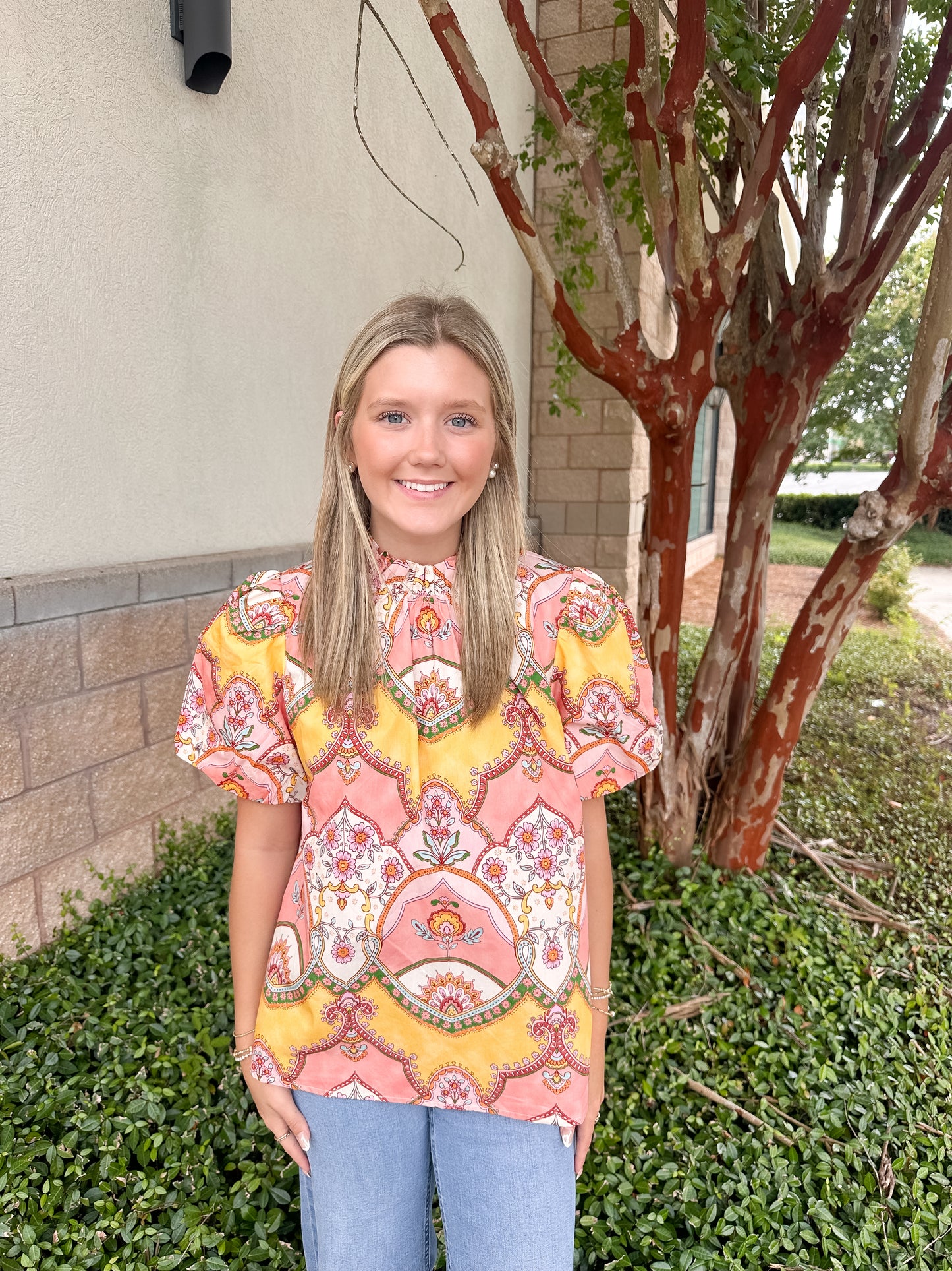 Savannah Bloom Blouse