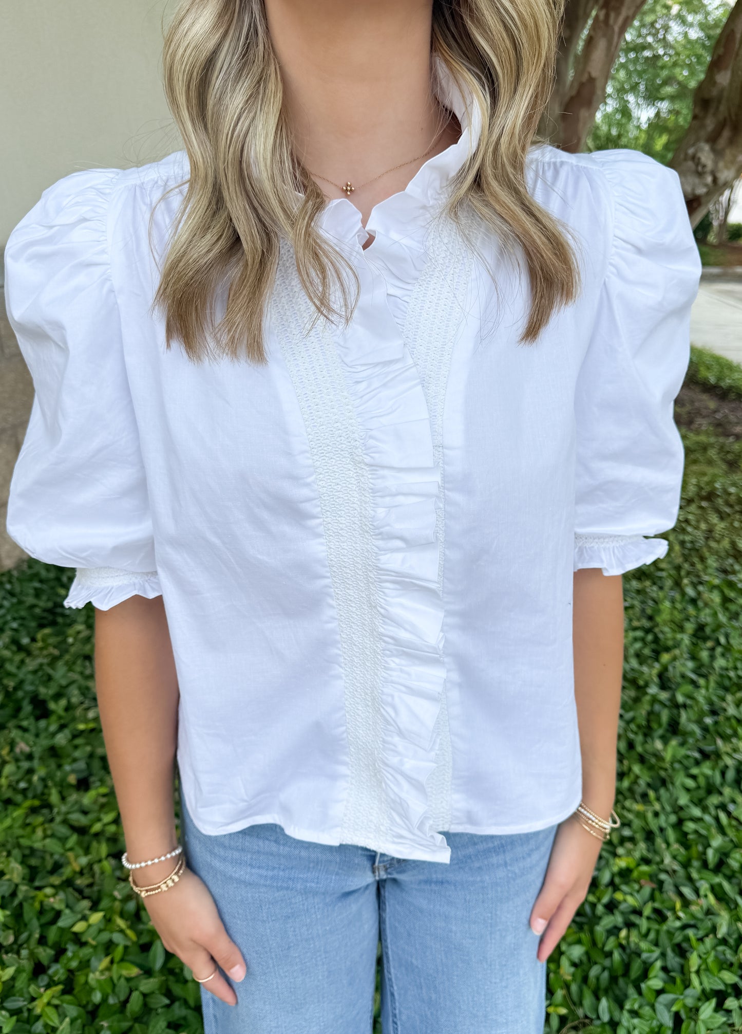 Mackie Top - White