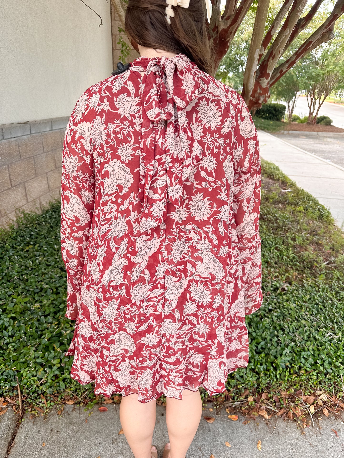Burgundy Bliss Dress