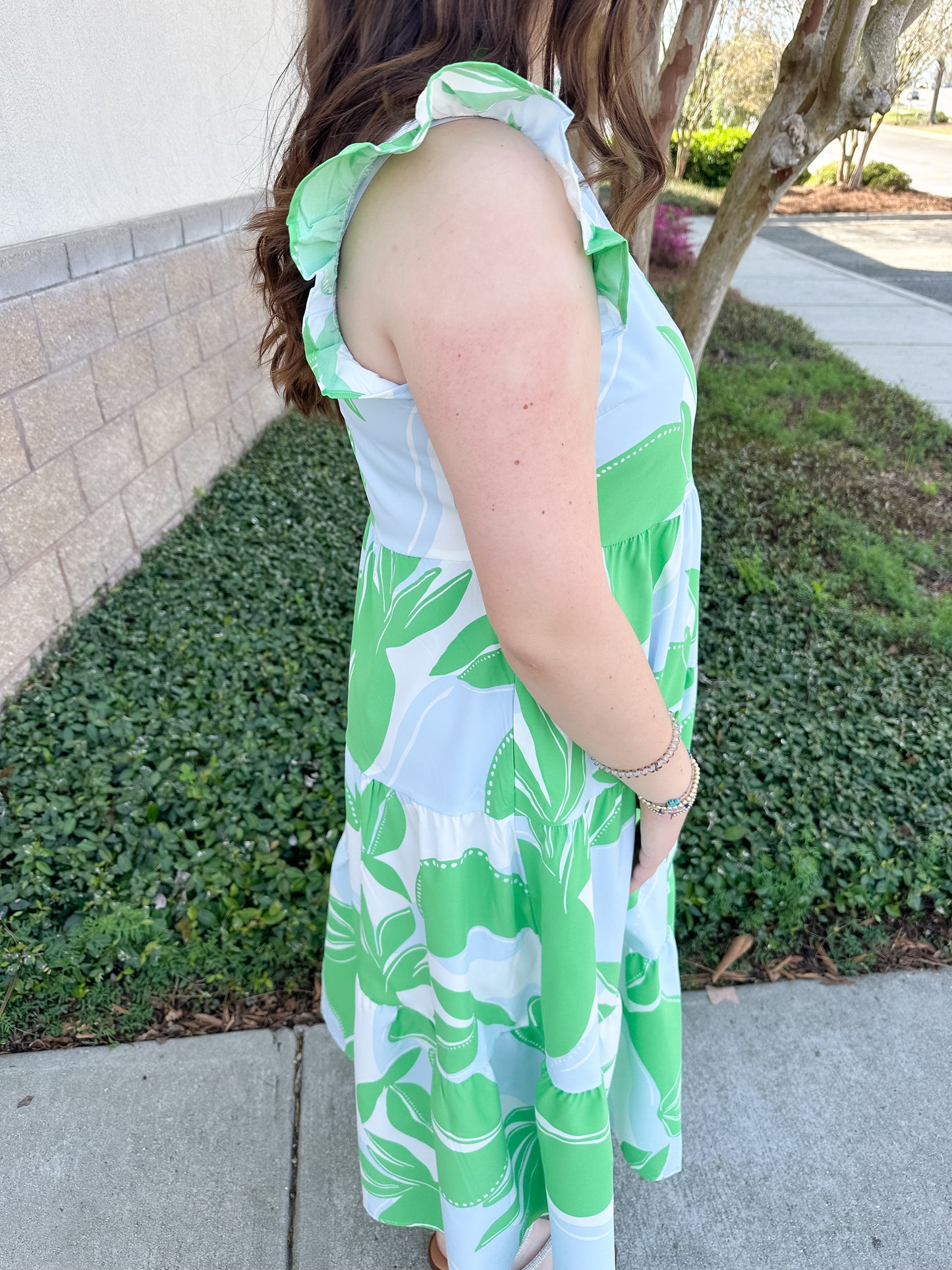 Kari Dress - In The Shade Light Blue