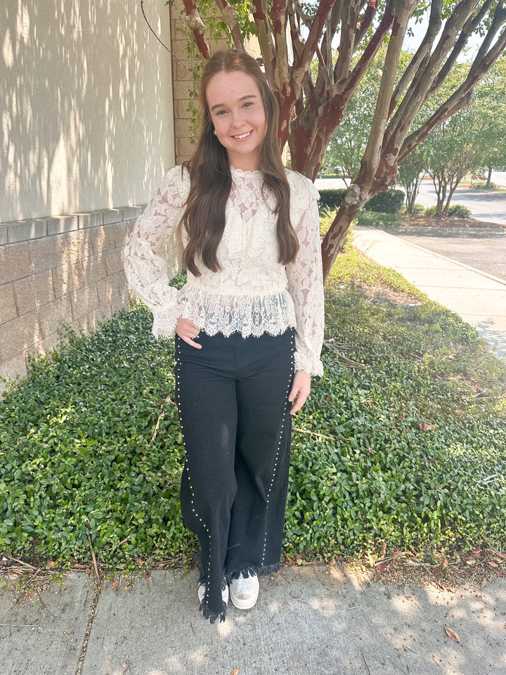 Kalyn Stud Jeans