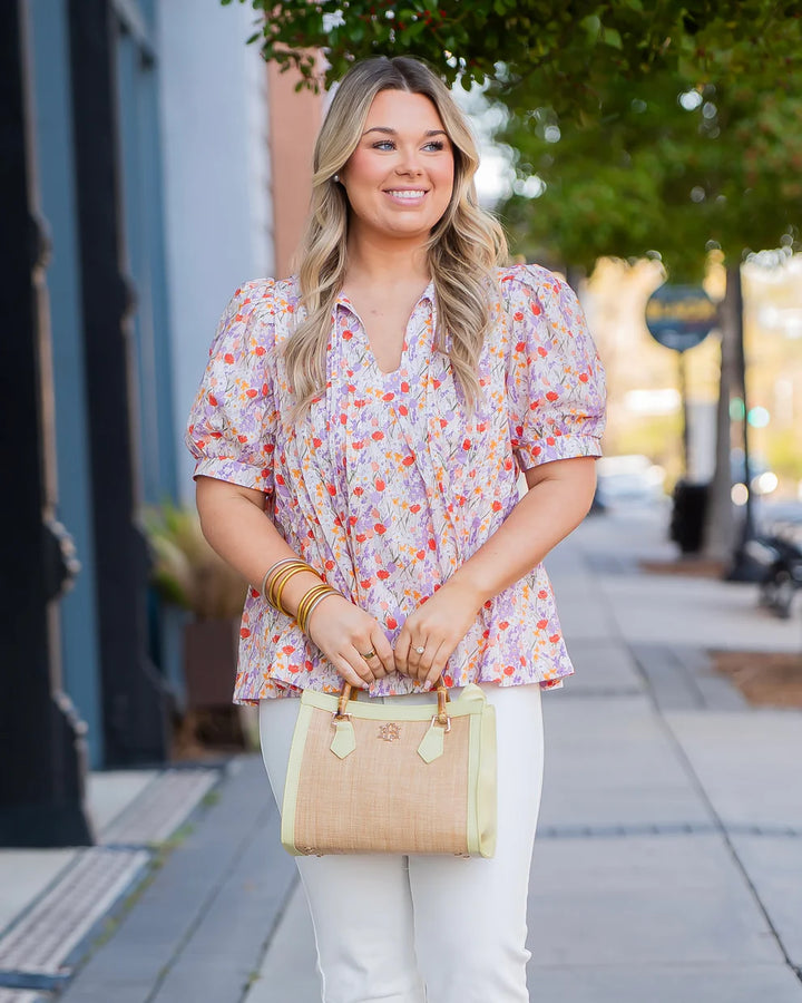 CH Kennedy Tote - Natural Lime