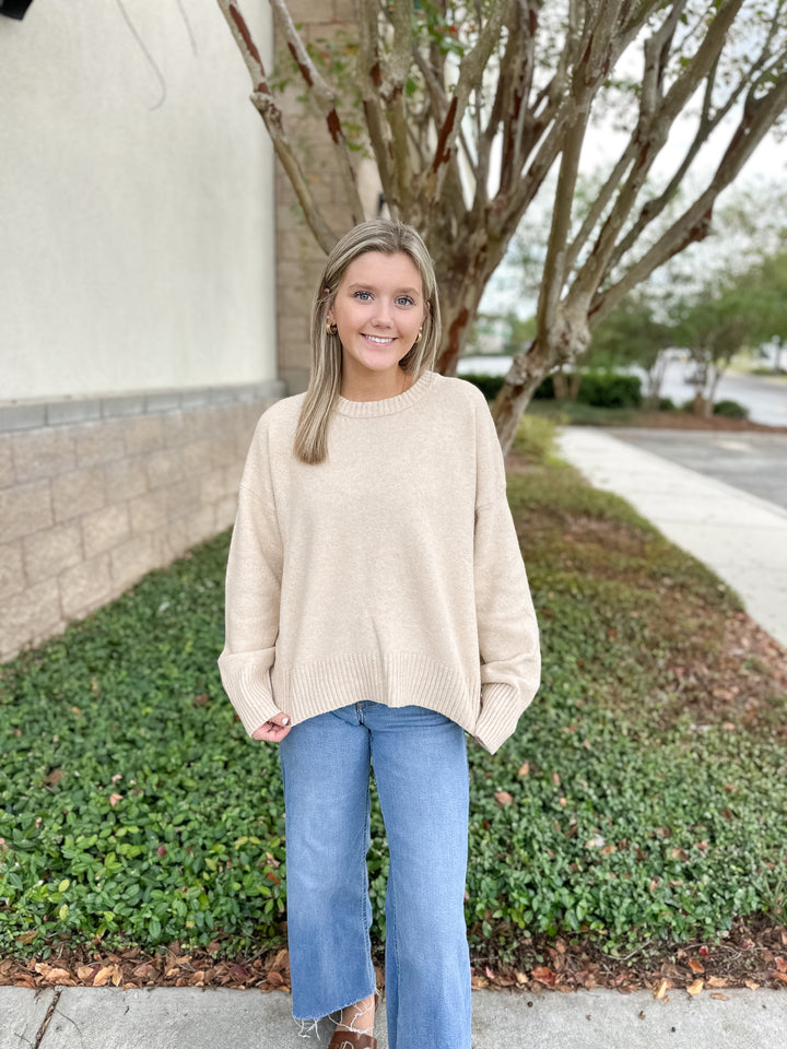 Cirrus Cozy Sweater - Macaroon