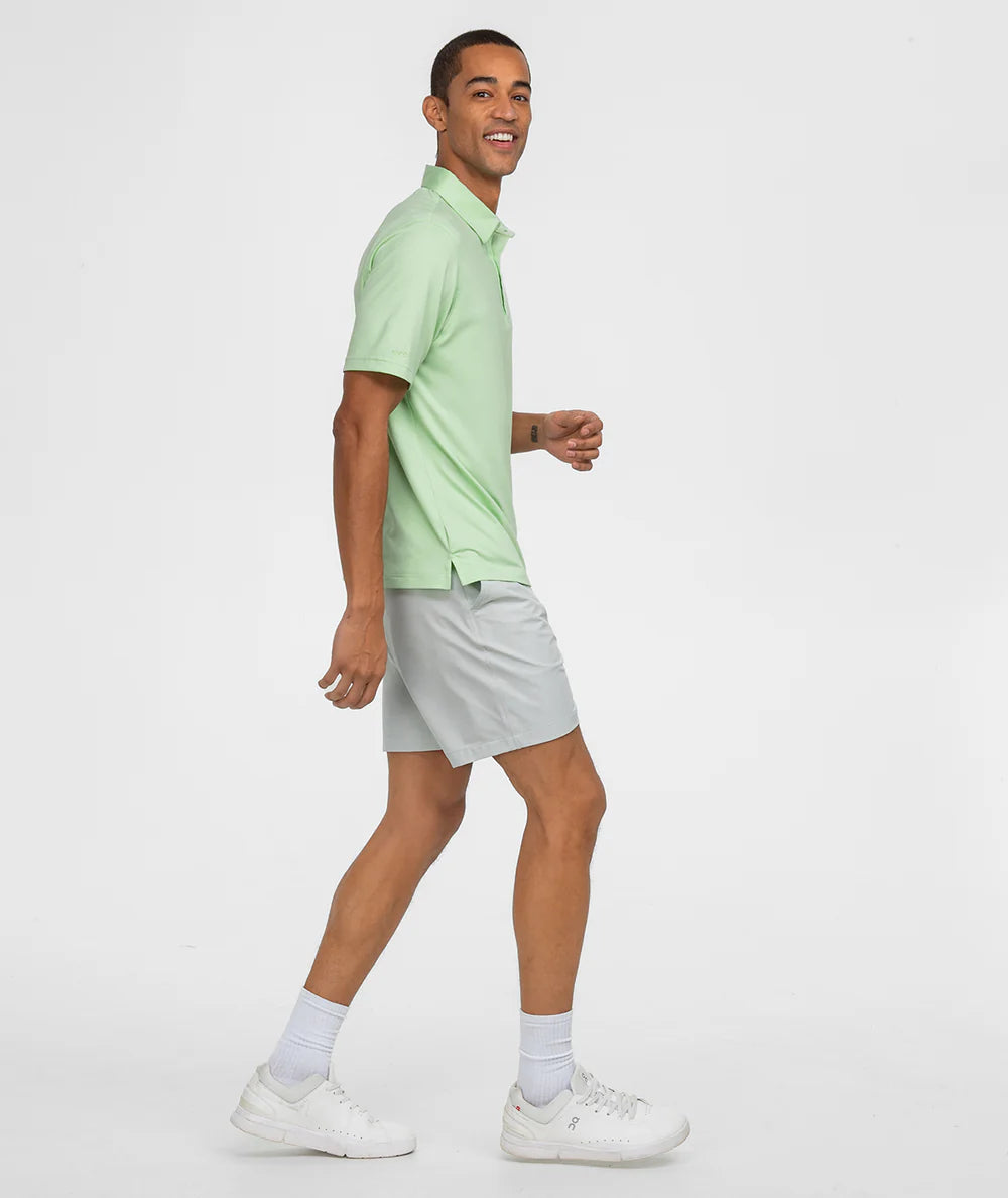 SSCO Men’s Grayton Heather Polo - Vapor Green