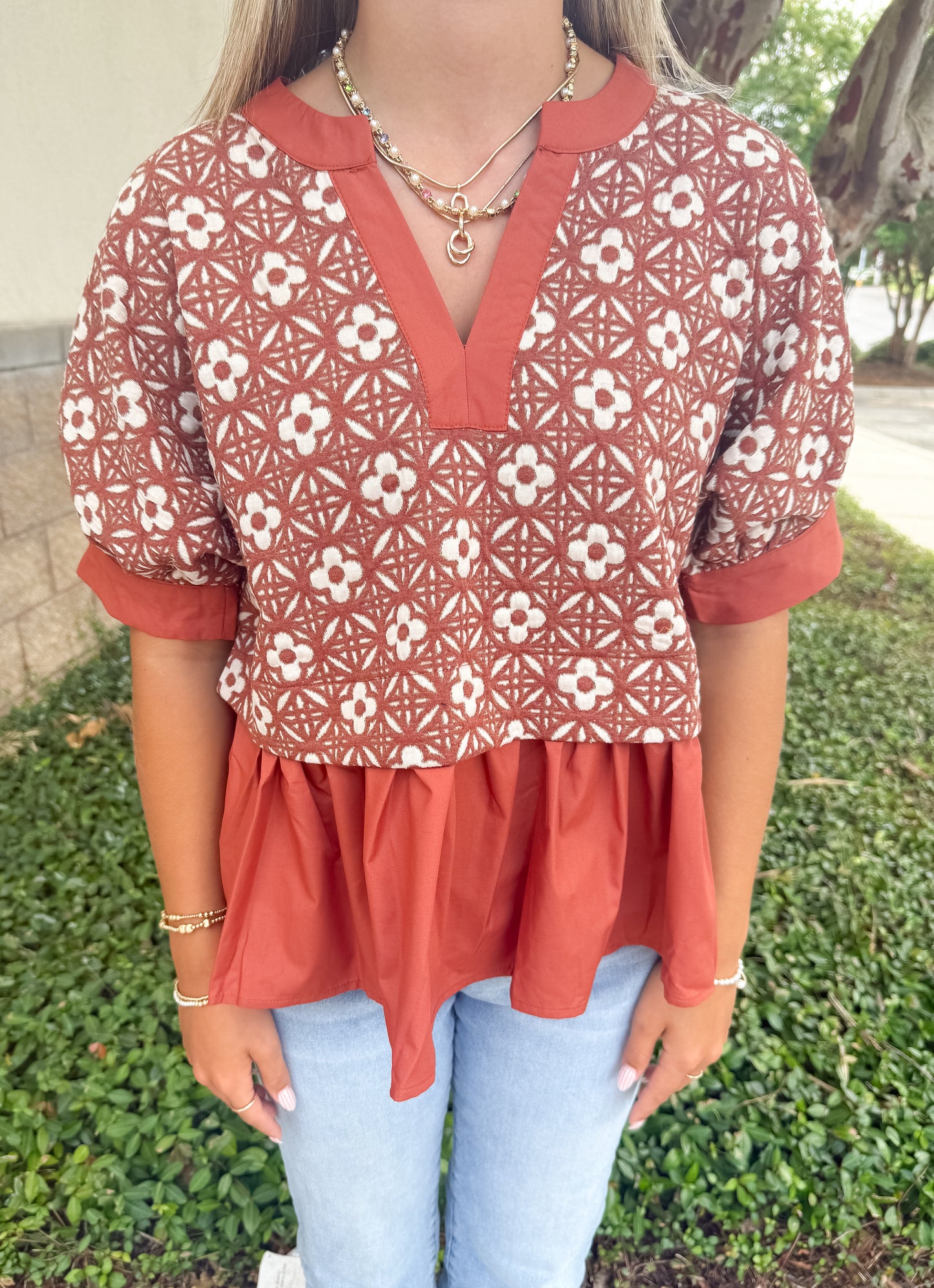 Karie Embroidered Blouse