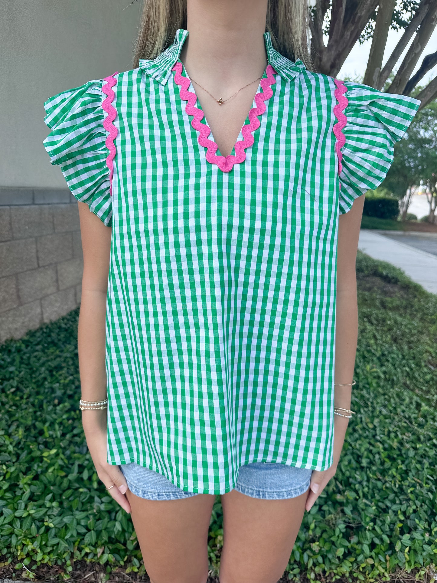 Harris Top - Green