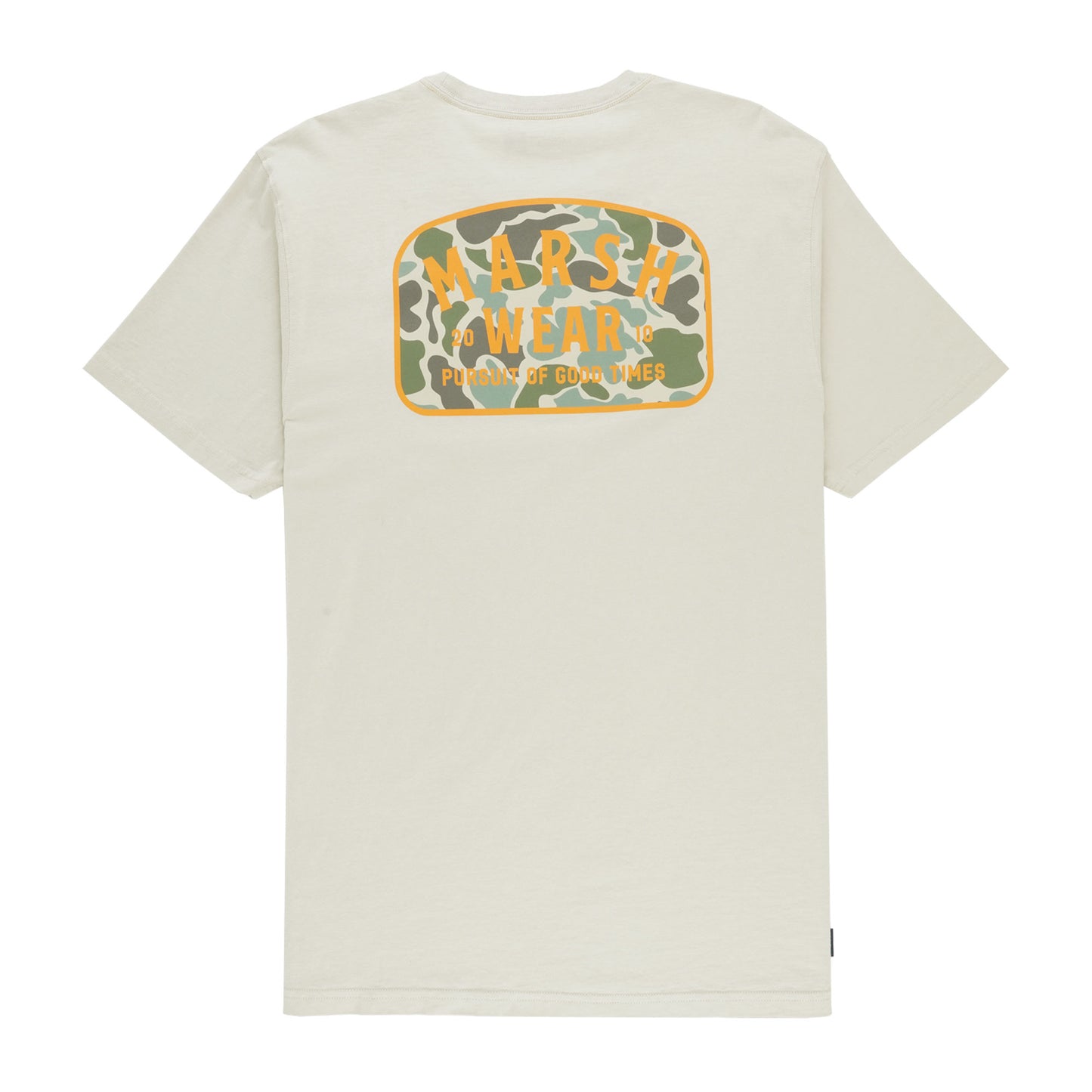 Marsh Wear Men’s S26 Alton Camo S/S Pocket T-Shirt - Stone