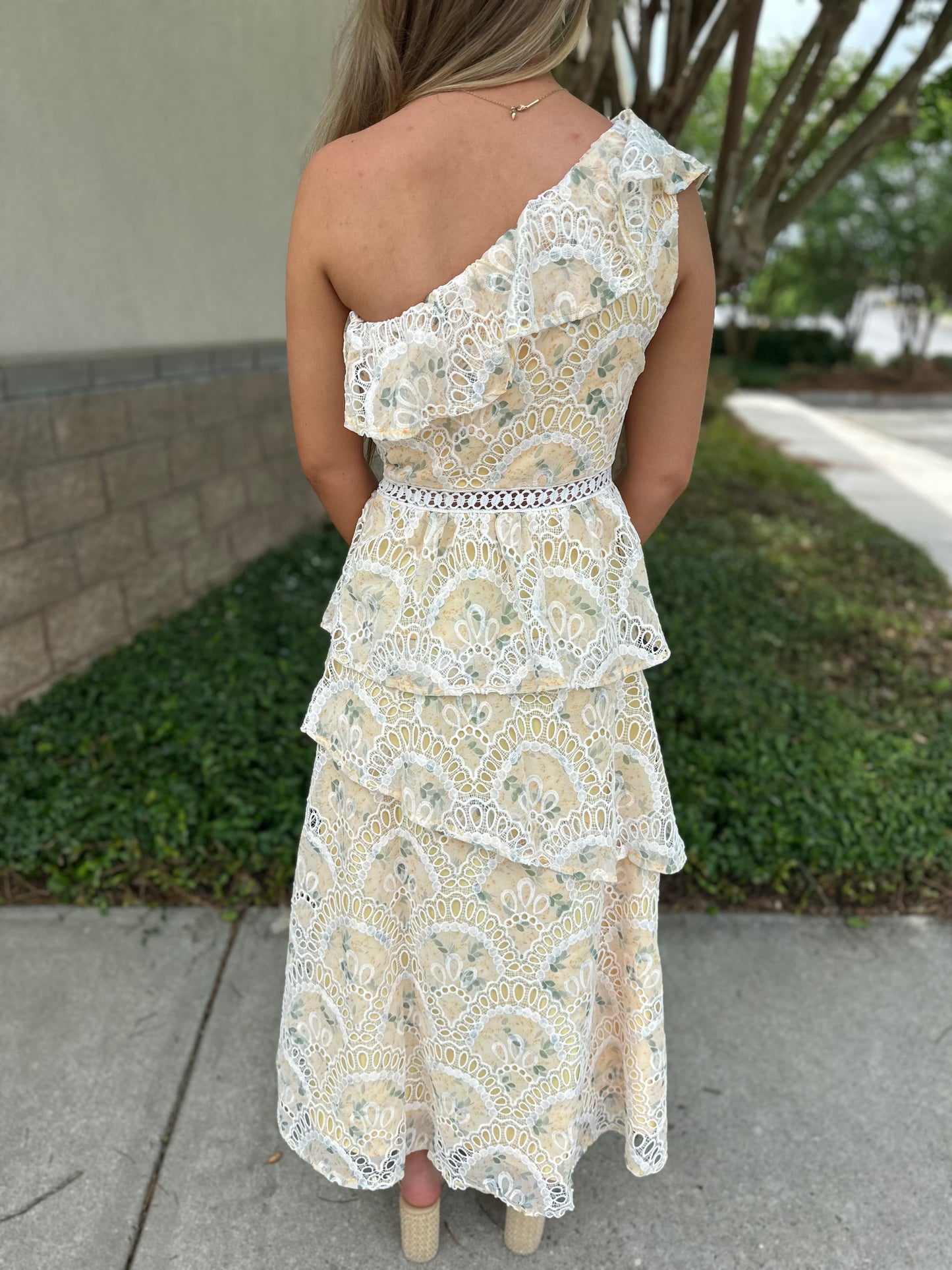 Mia One-Shoulder Midi Dress