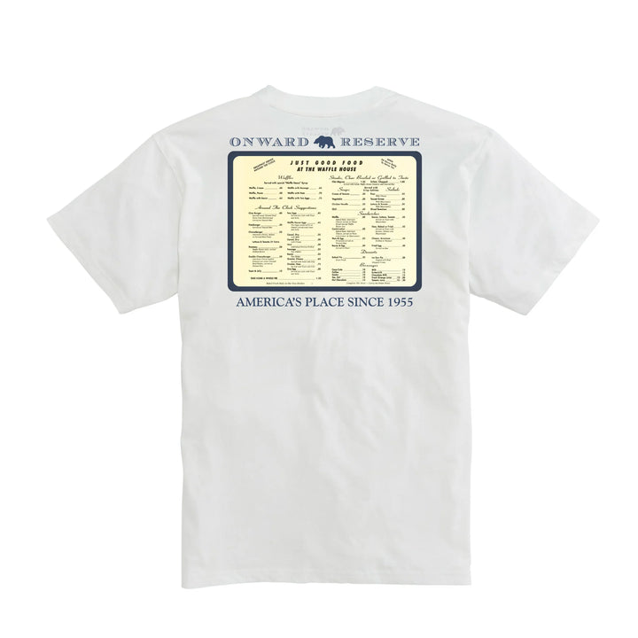 Onward Reserve Just Good Food S/S T-Shirt - White