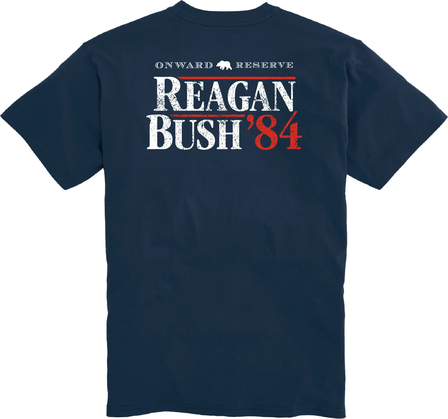 Onward Reserve Reagan Bush ‘84 S/S T-Shirt - Dark Denim