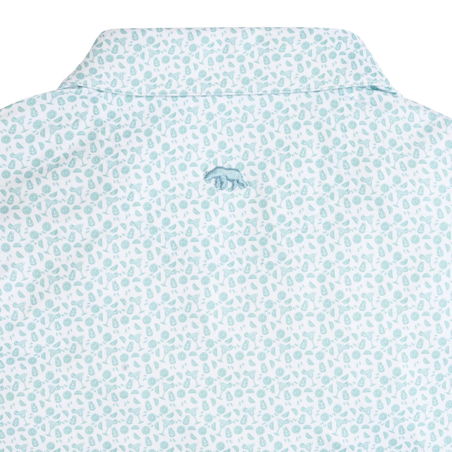 Onward Reserve Rita Printed Performance Polo - Aquifer
