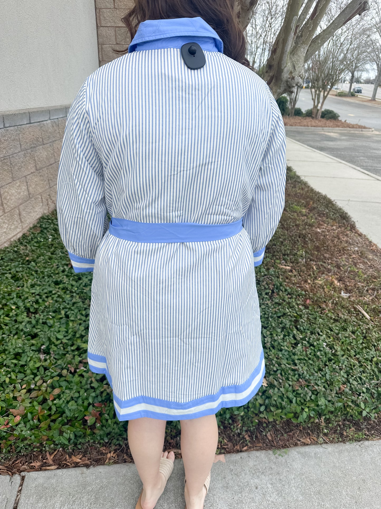 Augusta Dress - Blue
