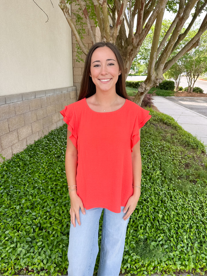 Murphy Top - Coral