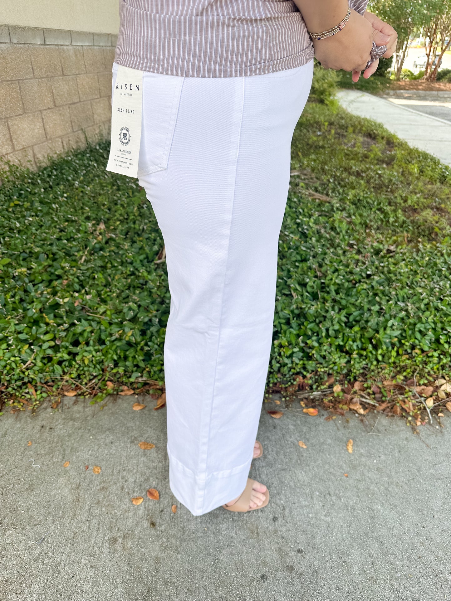 Risen Molly Jeans - White