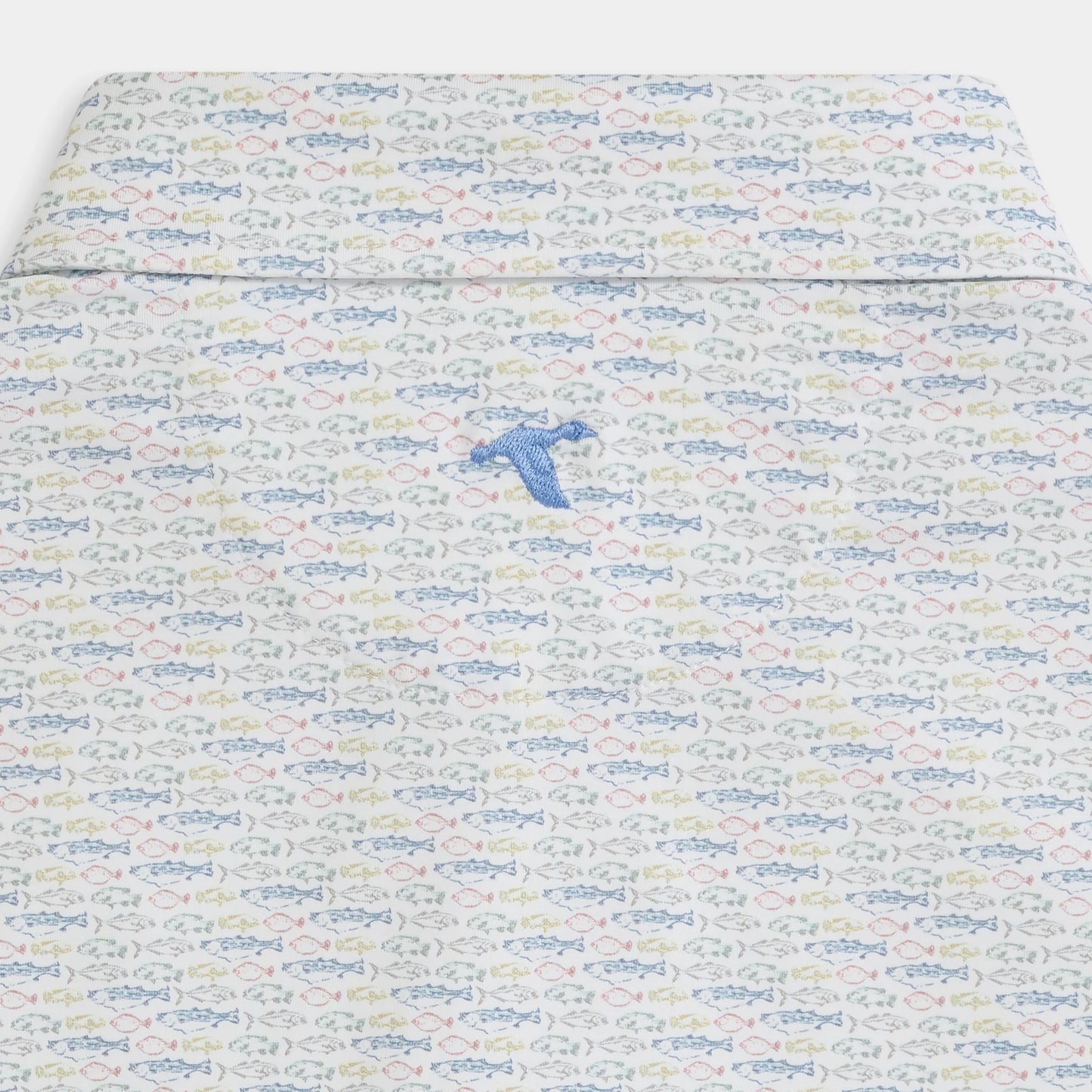 Genteal S26 Shoreline Catch Printed Performance Polo - Mirage