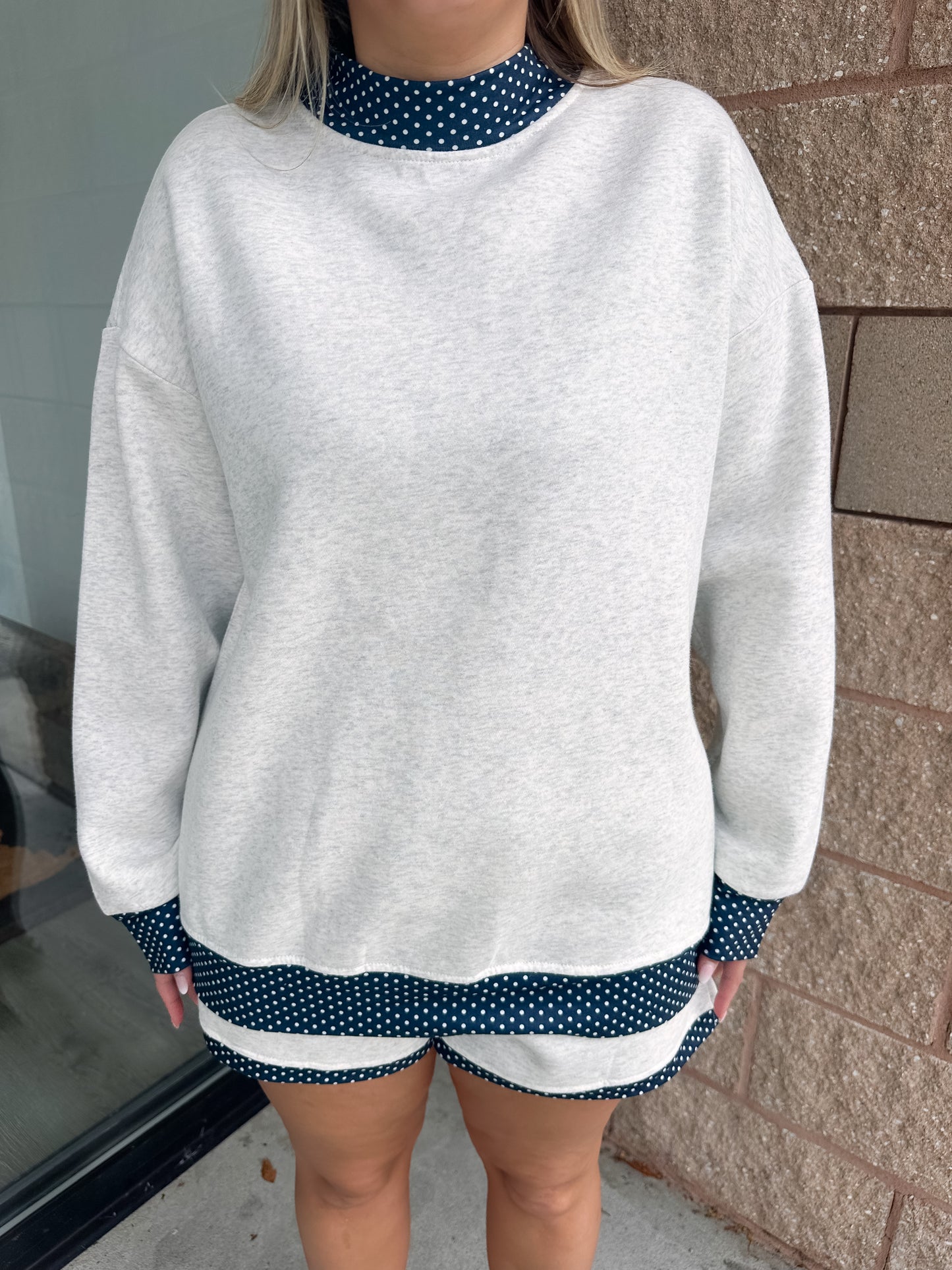 Dolly Mock Neck Set