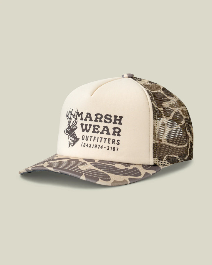 Marsh Wear Outfitter Snapback - Khaki Mallard Camo