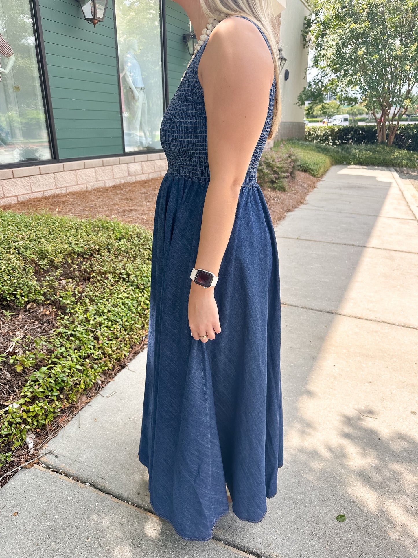 Tiara Denim Maxi