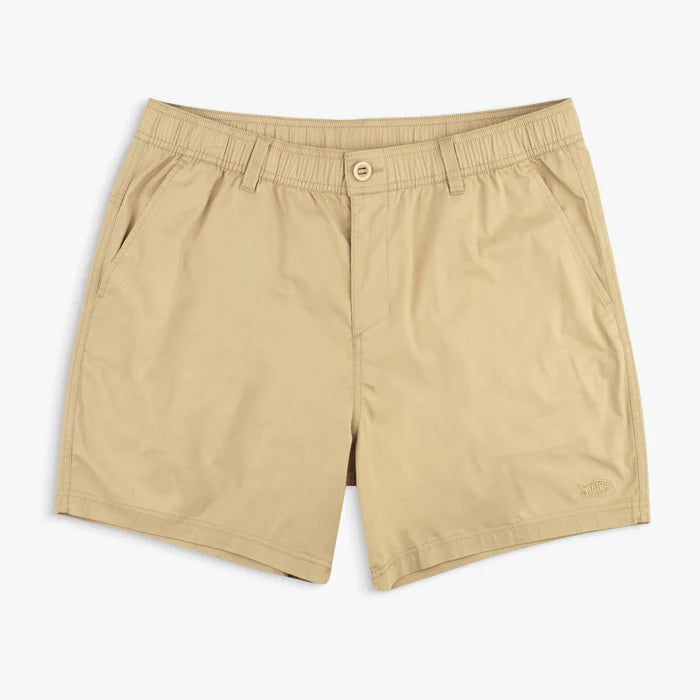 Aftco Men’s Landlocked 6” Shorts - Dark Sand