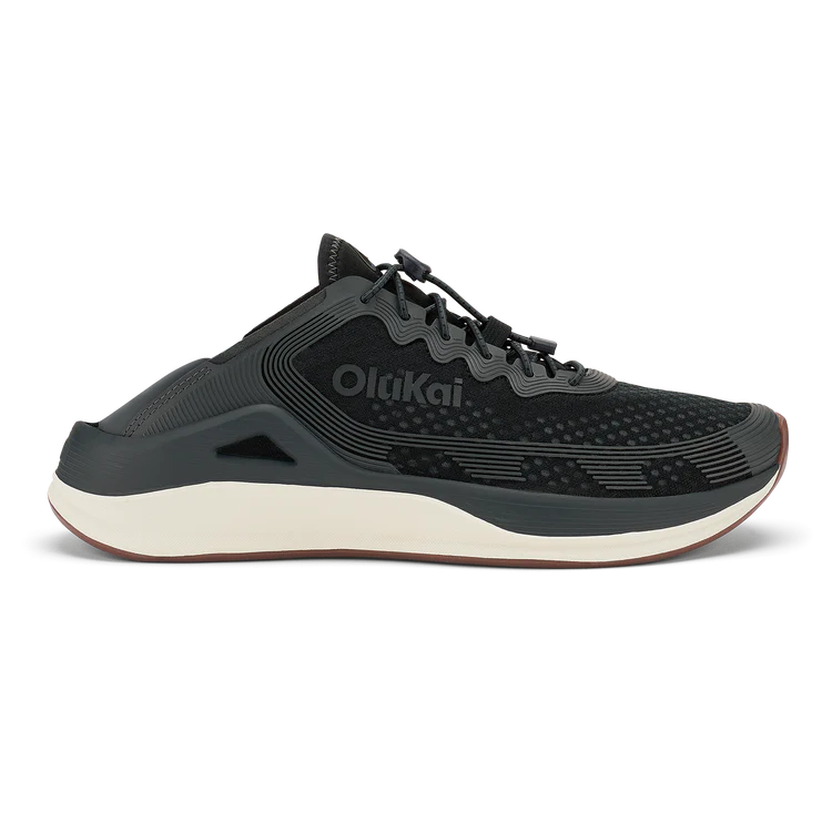 Olukai Men’s ‘Ahi Performance Marine Shoe - Black|Black