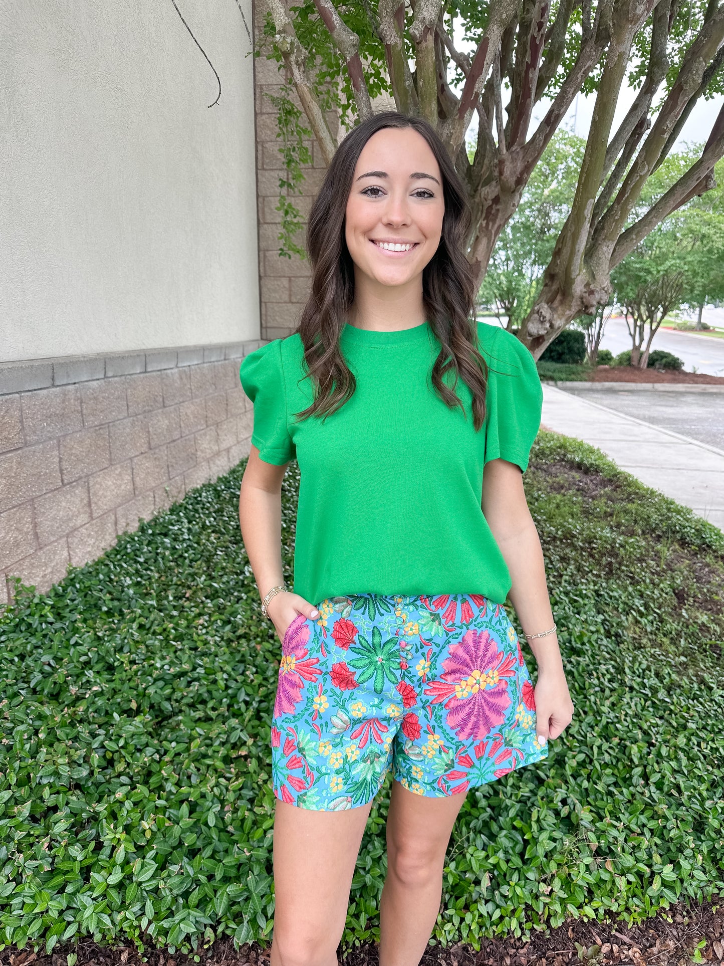 Jill Tropical Shorts