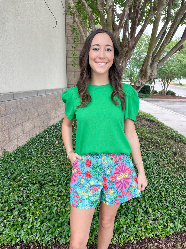 Jill Tropical Shorts