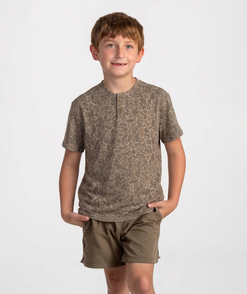 SSCO Youth Max Comfort Henley SS - Ranger