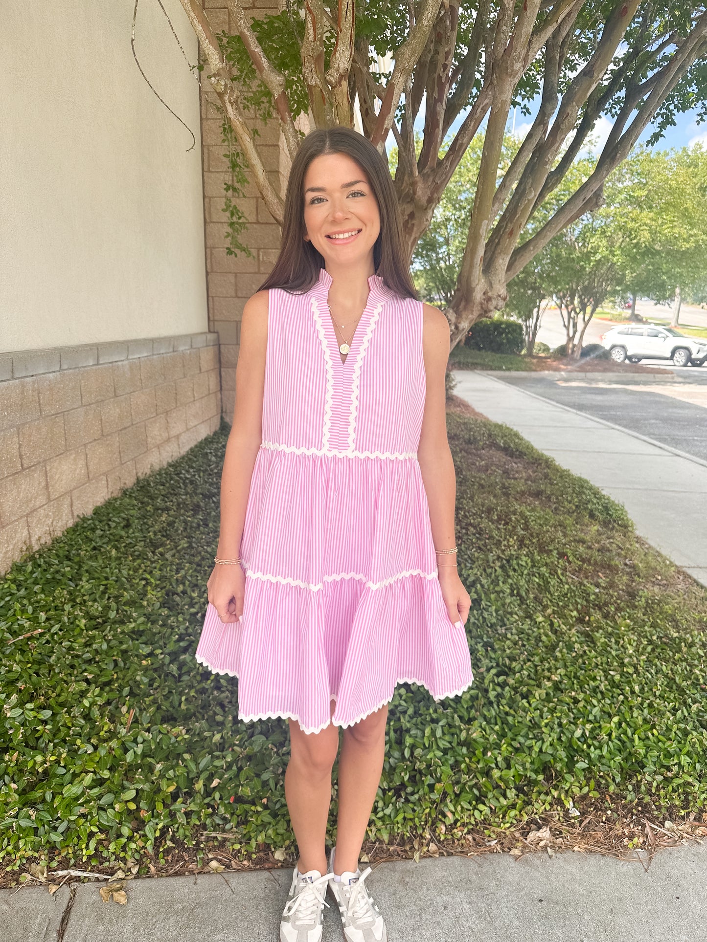 Coastal Prep Tier Dress