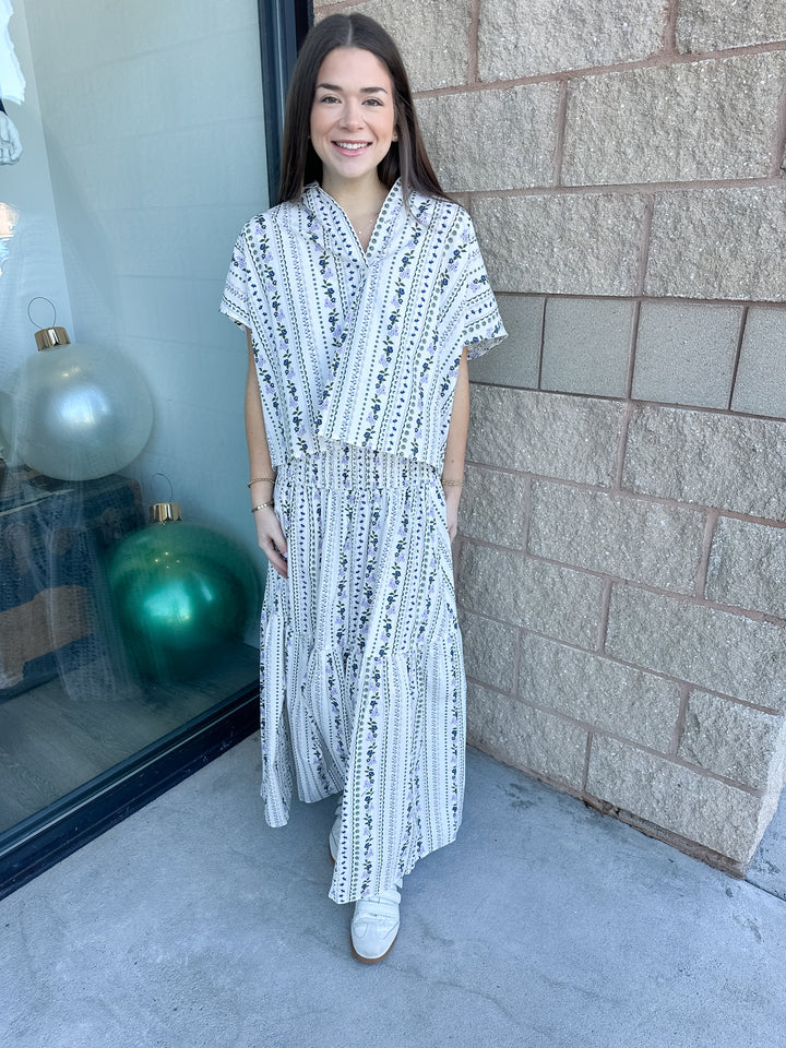 Andy French Florals Maxi Skirt