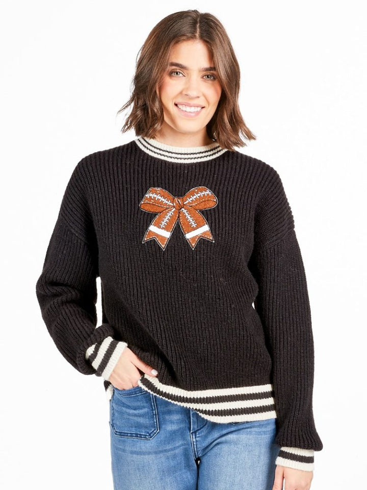 Simply Harper Football Sweater