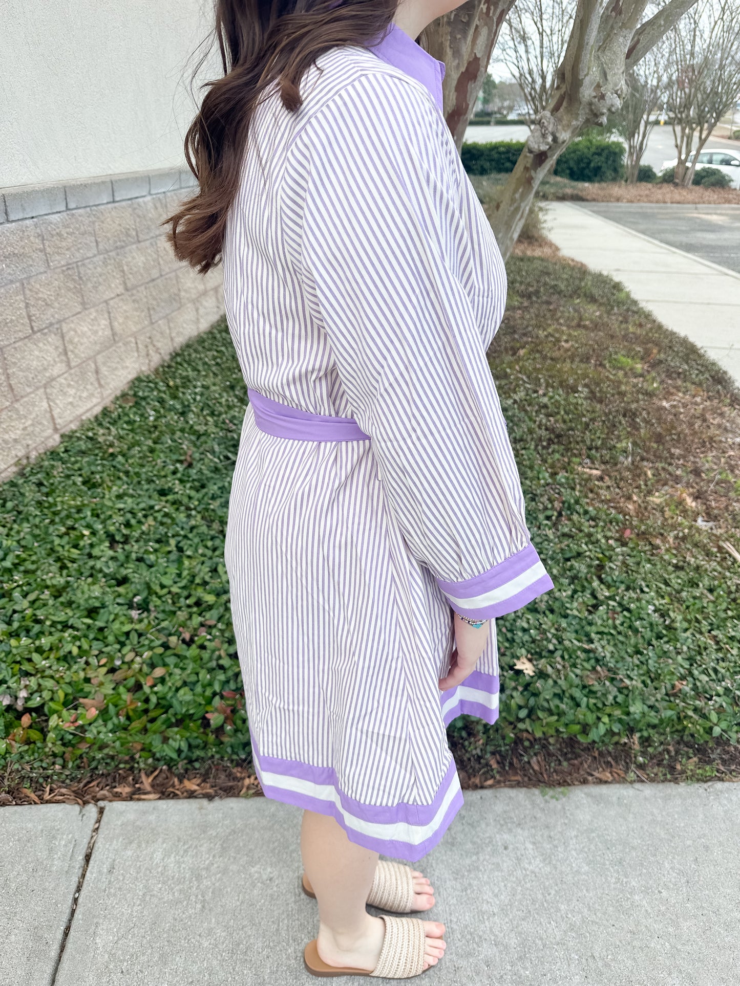Augusta Dress - Lavender