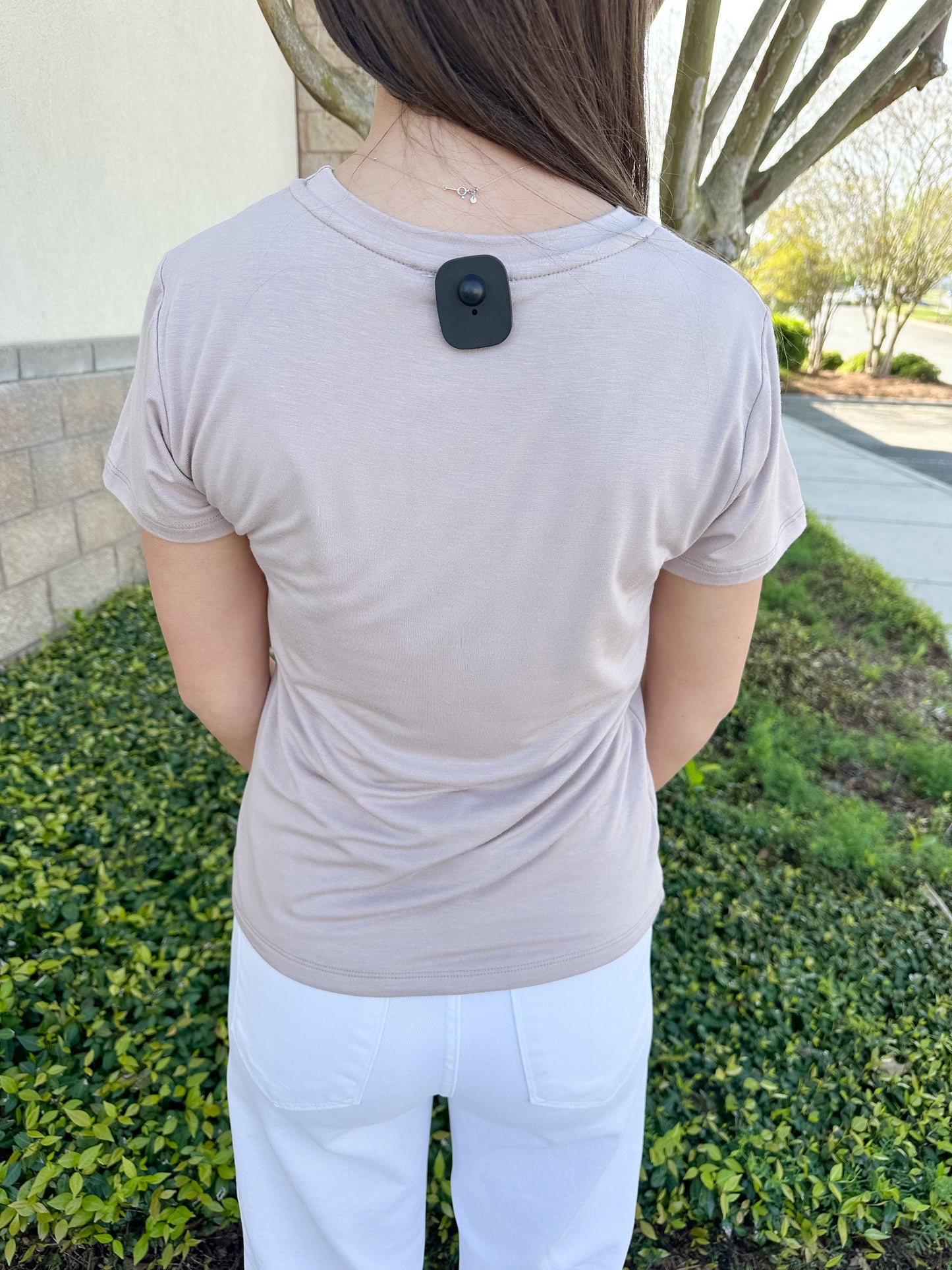 Gale Crew Top - Taupe