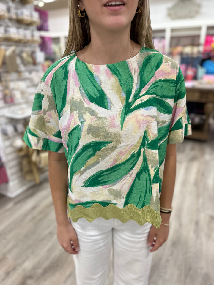 Pretty Palms Top