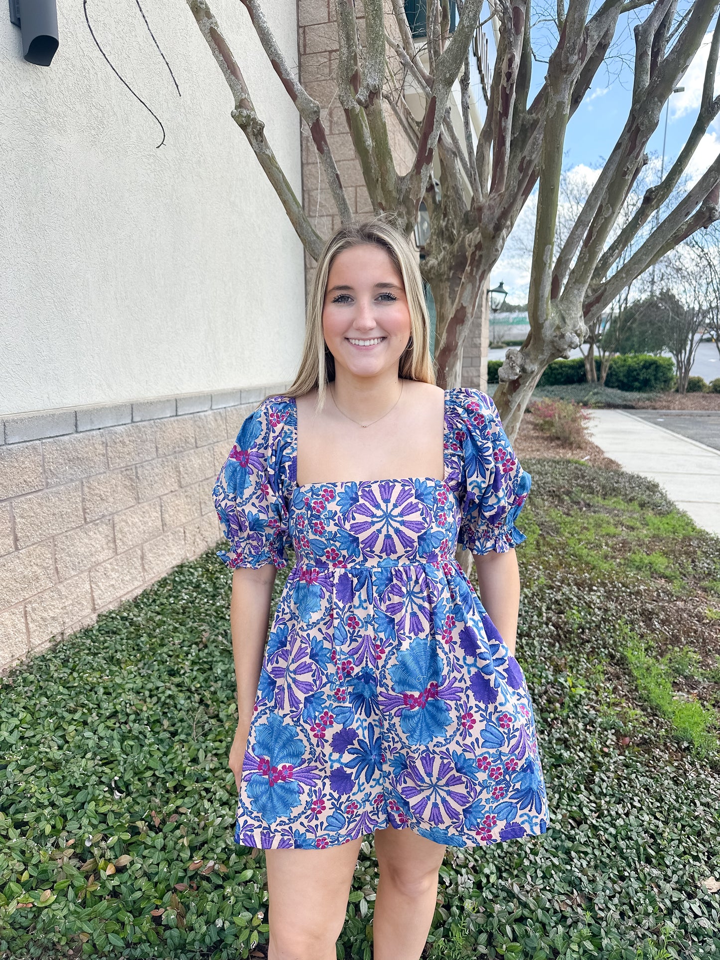 Indigo Garden Romper