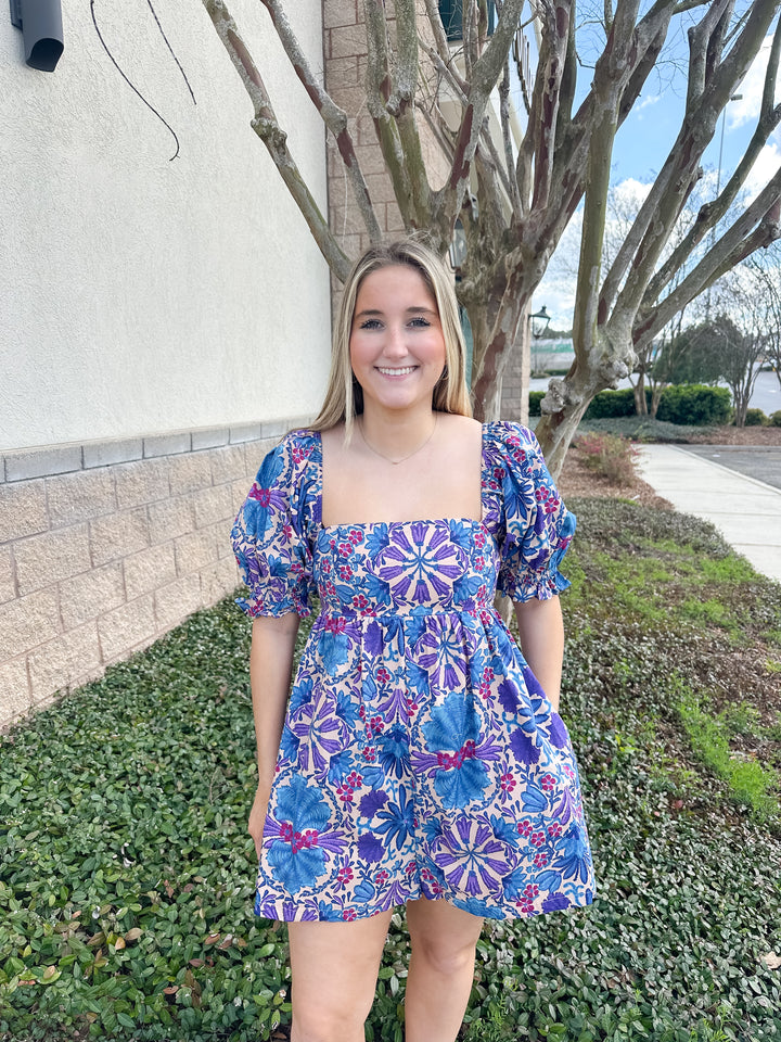 Indigo Garden Romper