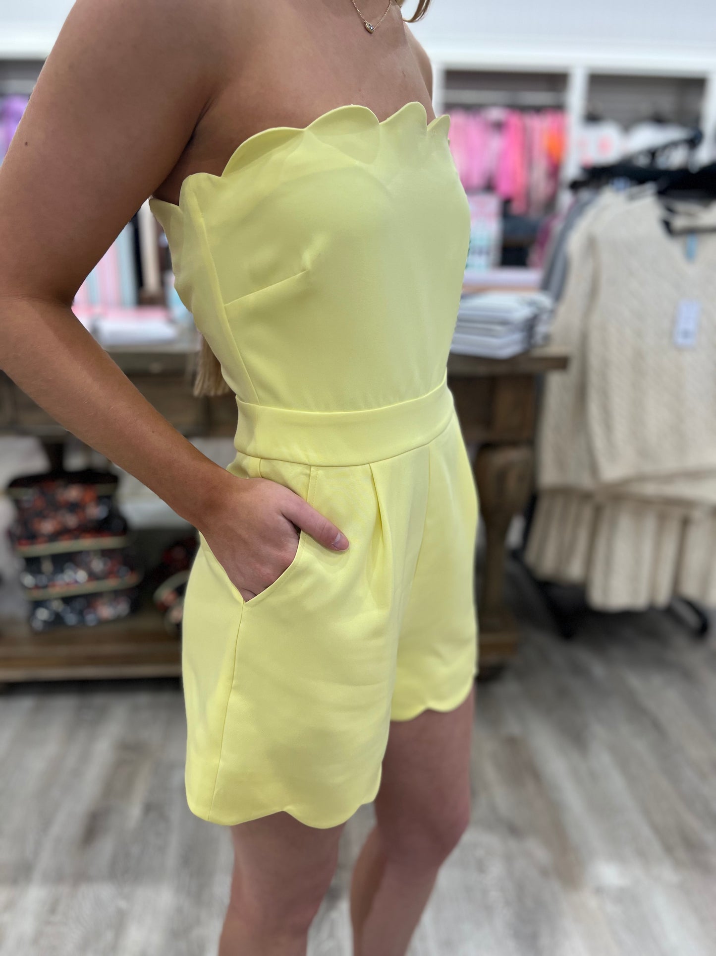 Lemon Squeeze Romper