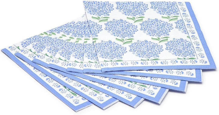 Two’s Company Cocktail Napkins 20 - Hydrangea