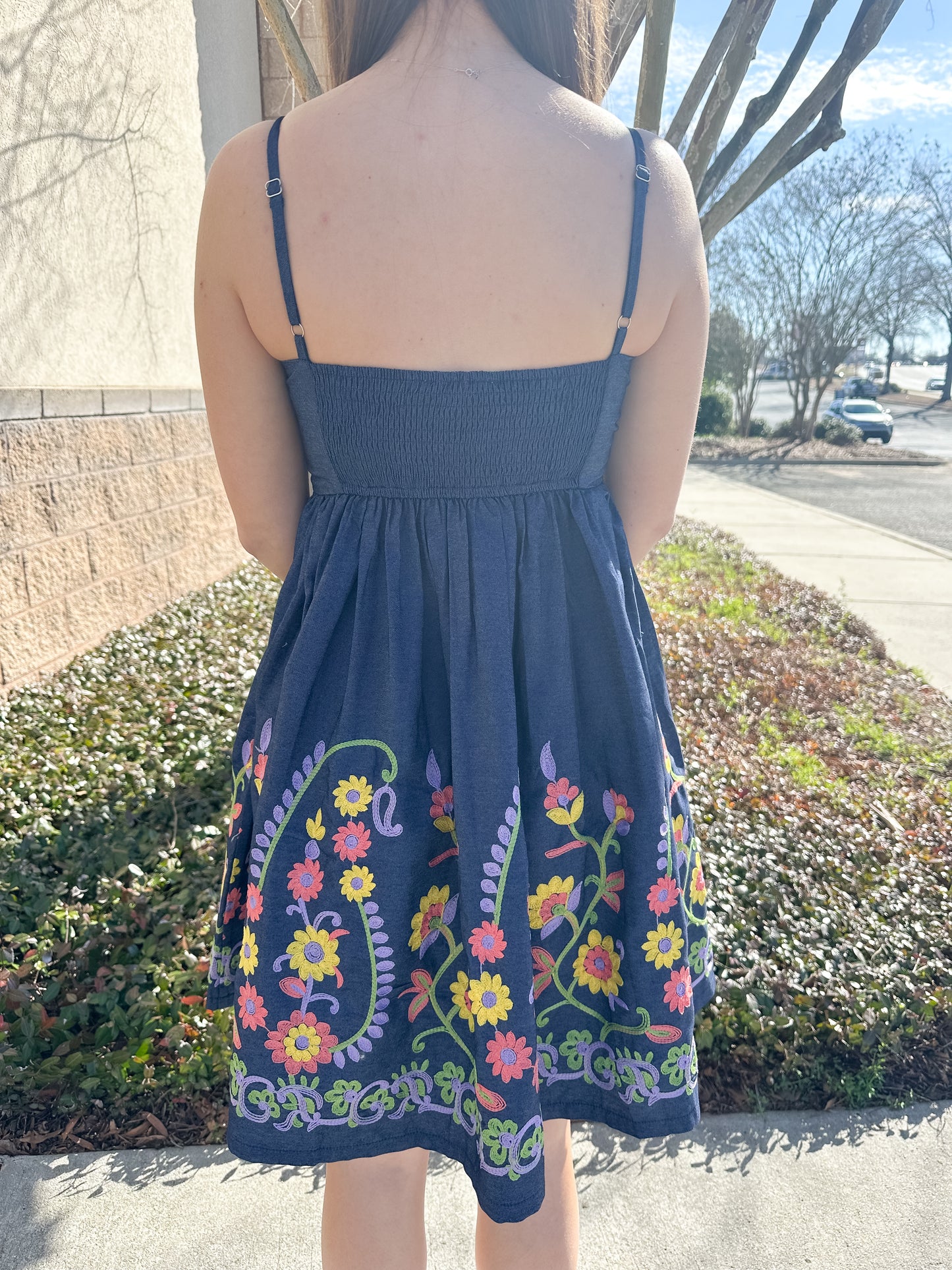 Angel Floral Mini Dress