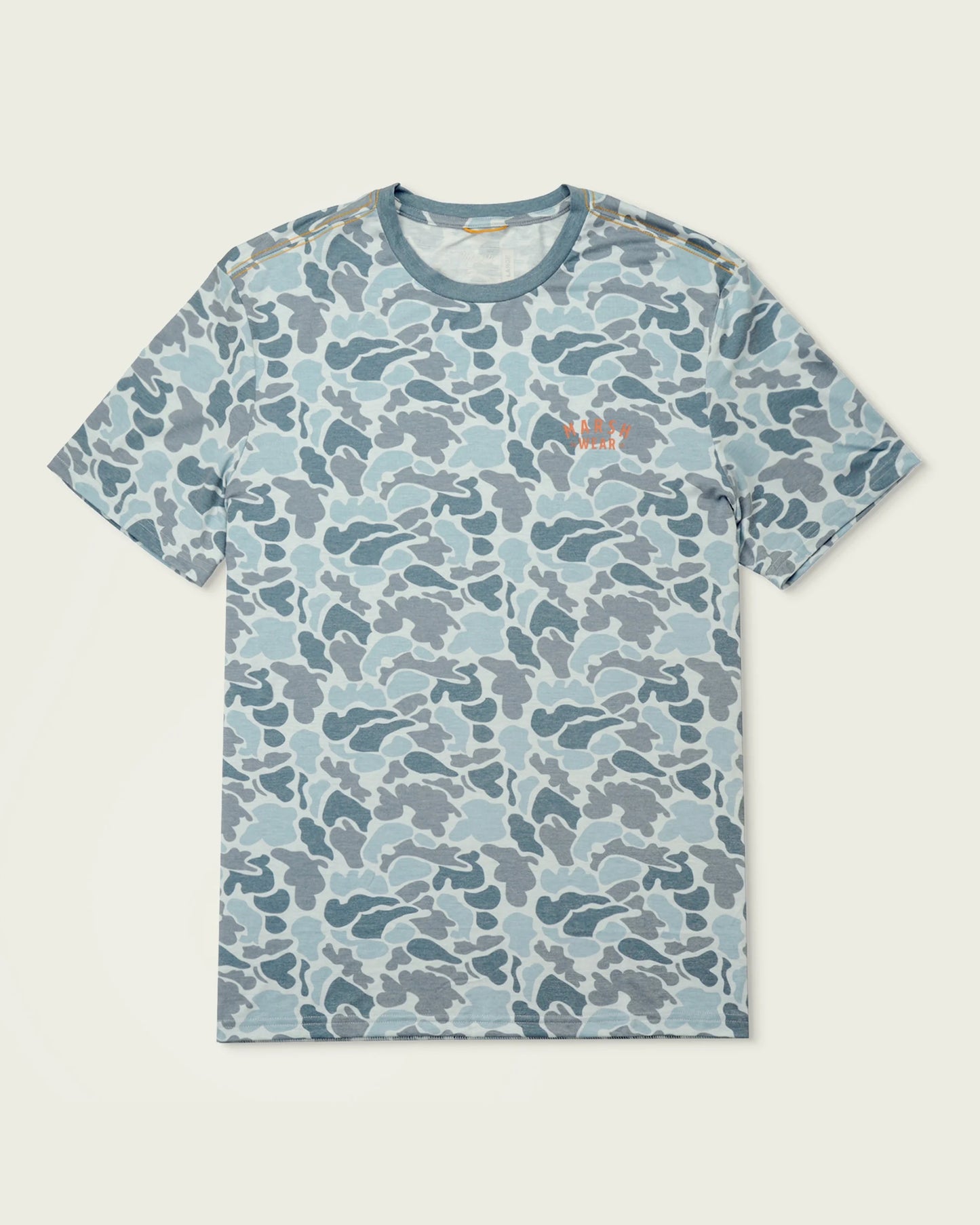 Marsh Wear Men’s Stackhouse Hagood S/S T- Shirt - Silver Mallard Camo