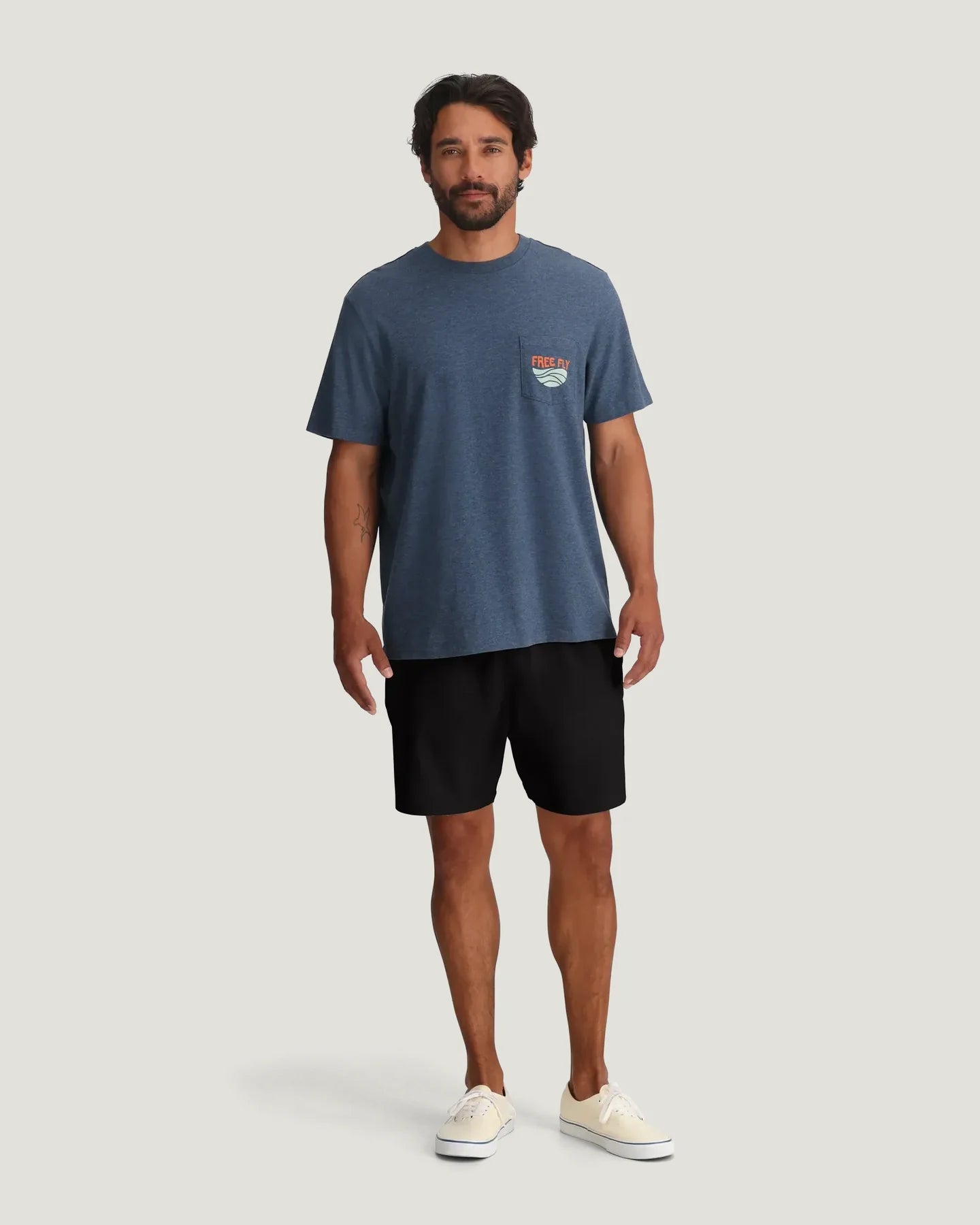 Free Fly Mens Breeze Vent Short - Black