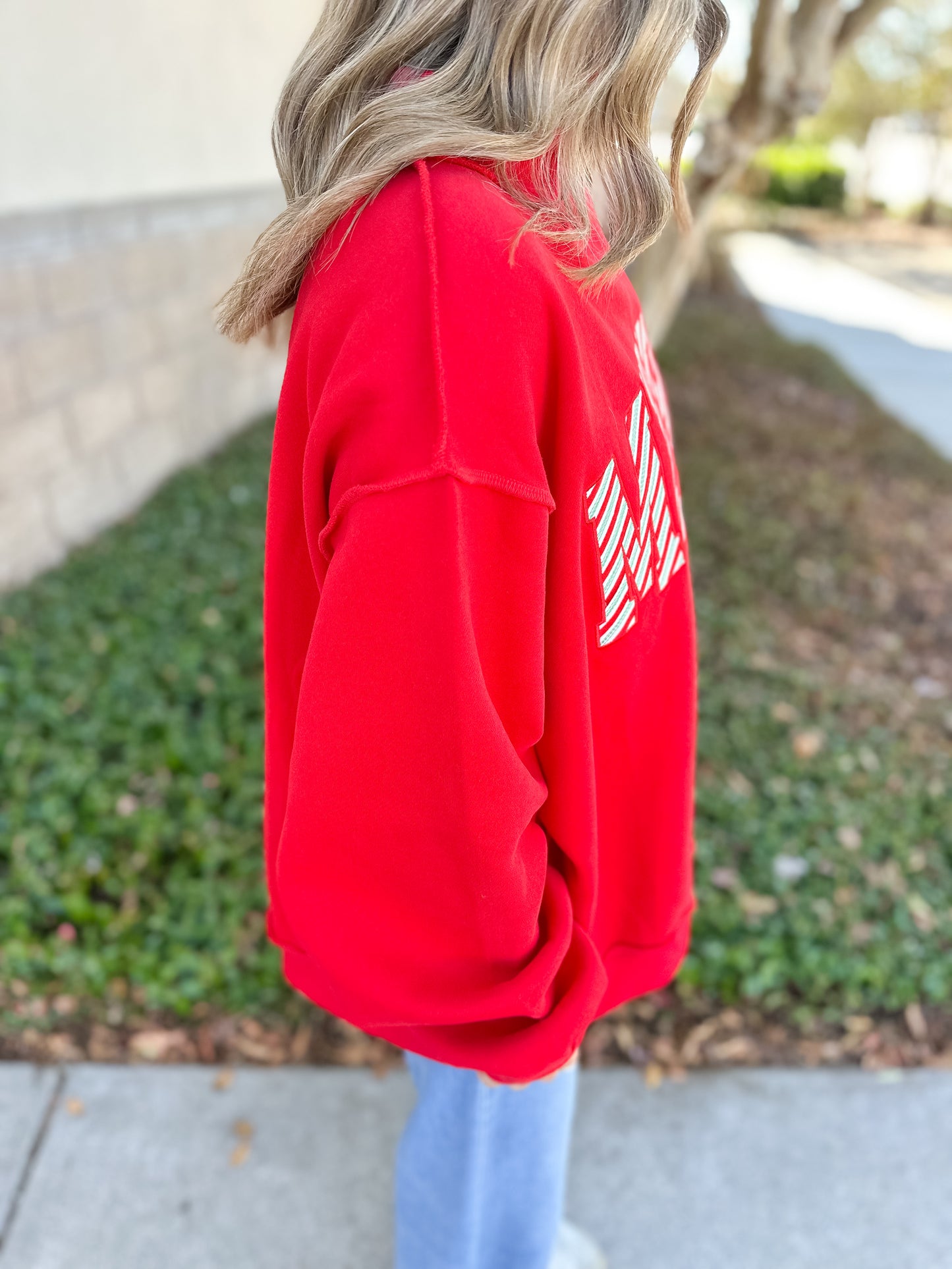 Merry Mockneck - Red Stripes