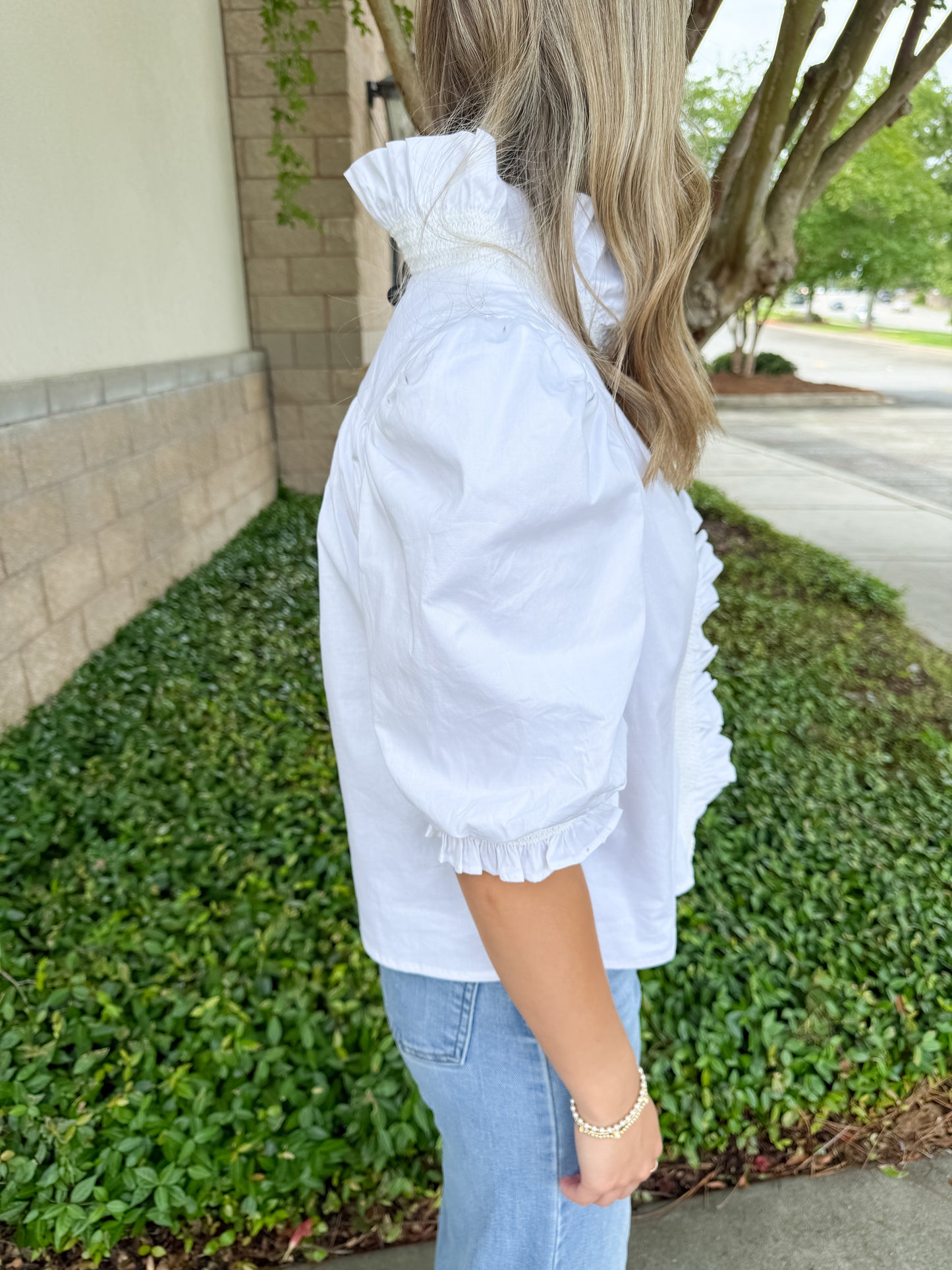 Mackie Top - White