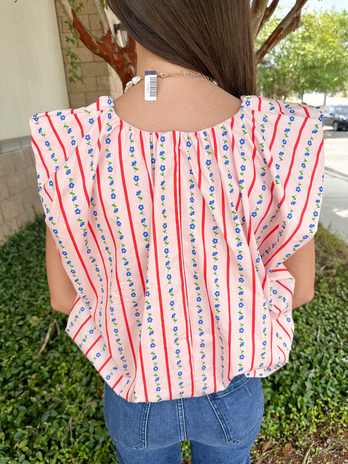 Francis Bubble Top - Floral Ditzy