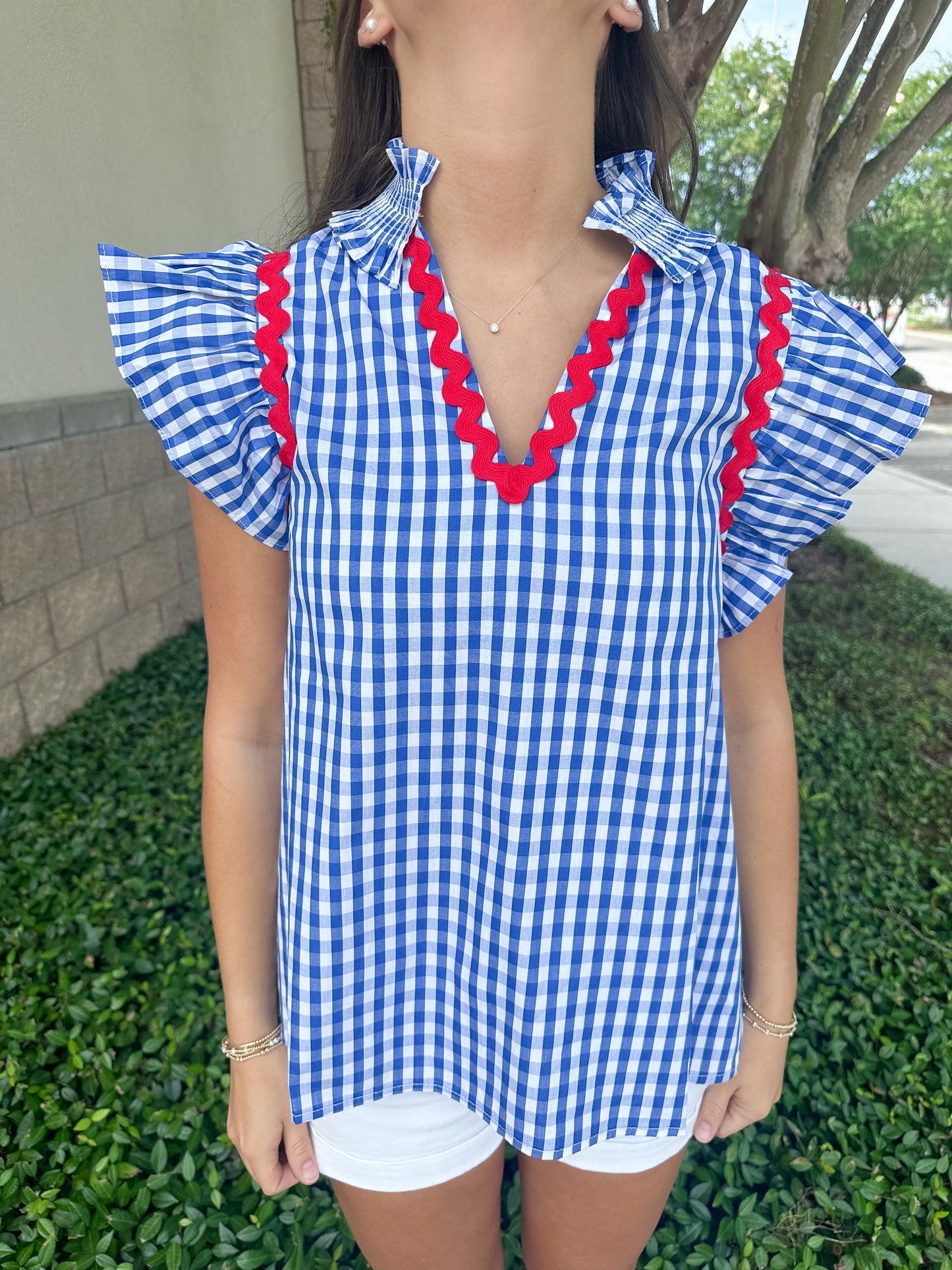 Harris Top - Blue