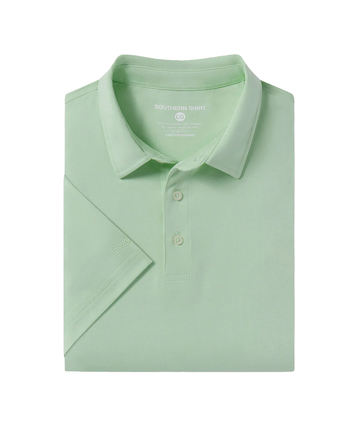 SSCO Men’s Grayton Heather Polo - Vapor Green