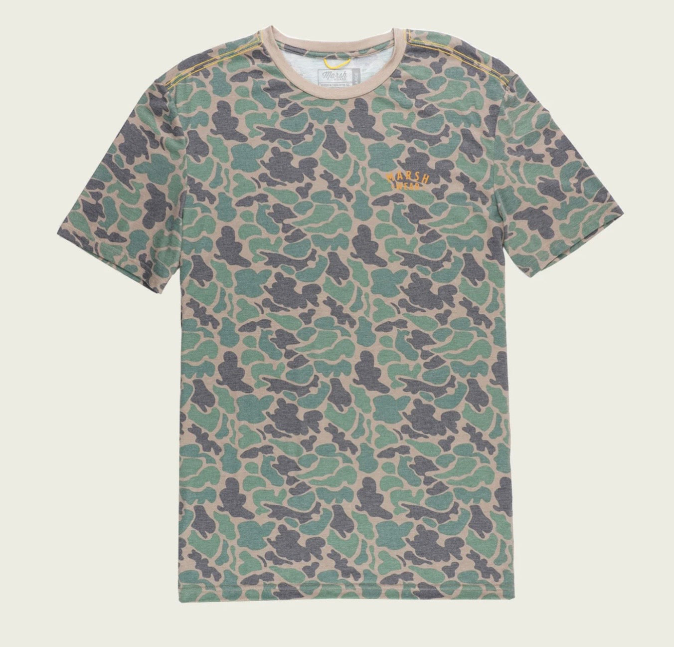 Marsh Wear Men’s Stackhouse Hagood S/S T-Shirt - Green Camo